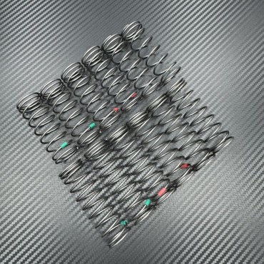 Full Set, Soft, Med., Hard Front & Rear 2-Stage Progressive Springs For All 1:8th Buggies