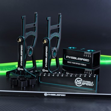 Complete Setup Station Pair, with Measurement Plate, Droop Blocks and Droop Gauge