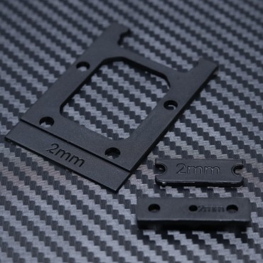 Front 2mm Plastic Gearbox Spacer Set for Mayako MX8 (-22-25)